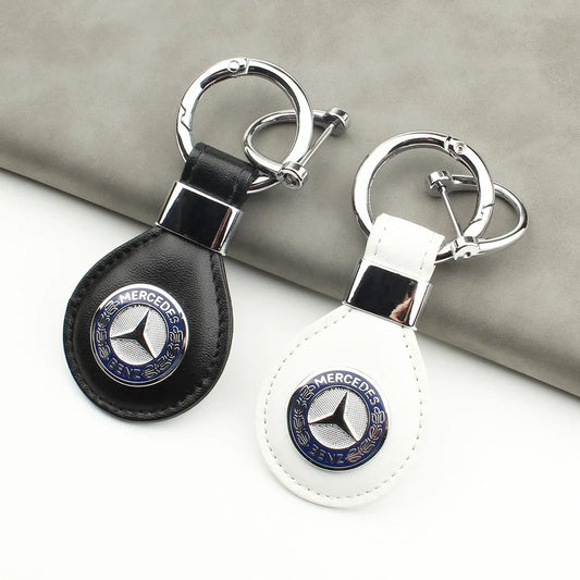 Mercedes Emblem Keychain 