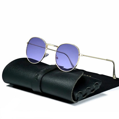 Classic Round Metal Sunglasses