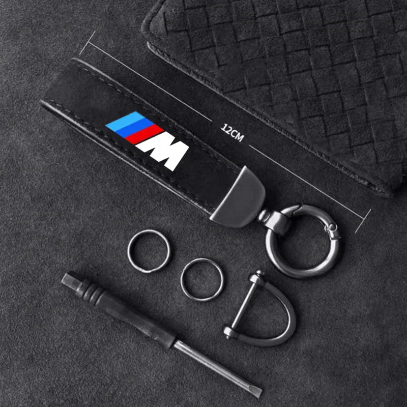 BMW M Suede Keychain 