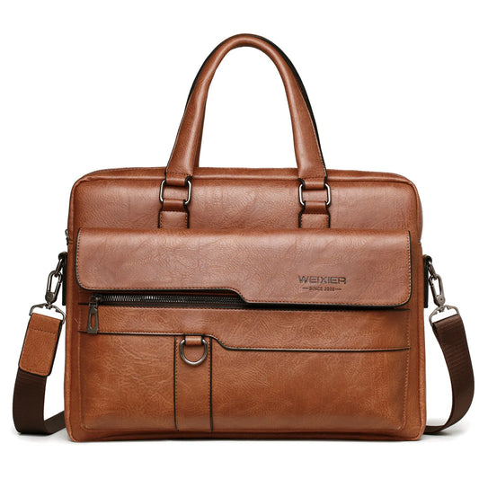 Weixier Leather Briefcase