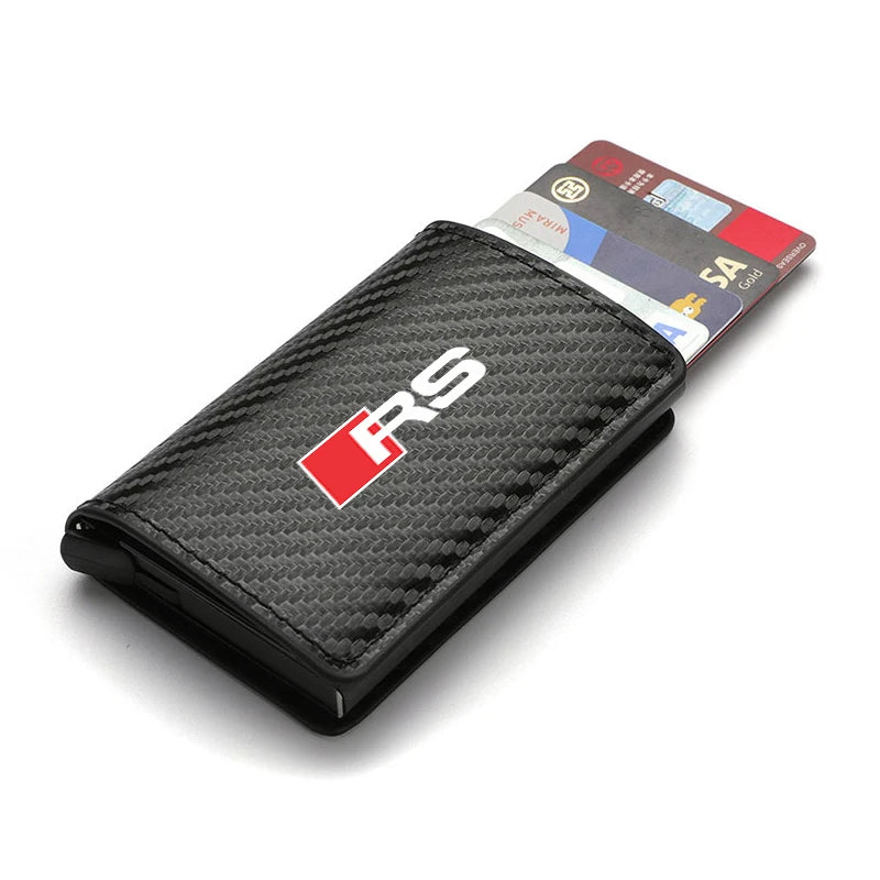 Audi RS Luxury Carbon Fiber Wallet 