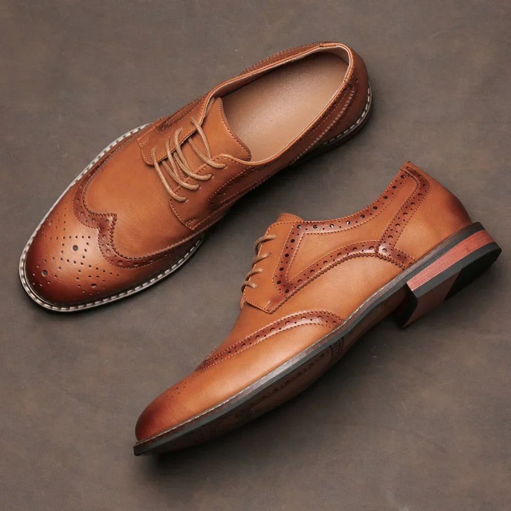 Men's Brogue Oxford Shoes 