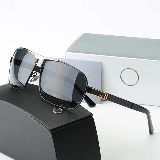 Mercedes Benz Retro Square Sunglasses 