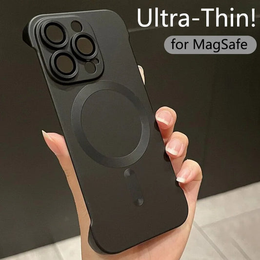 Case de iPhone ultra delgado por magsafe compatible con