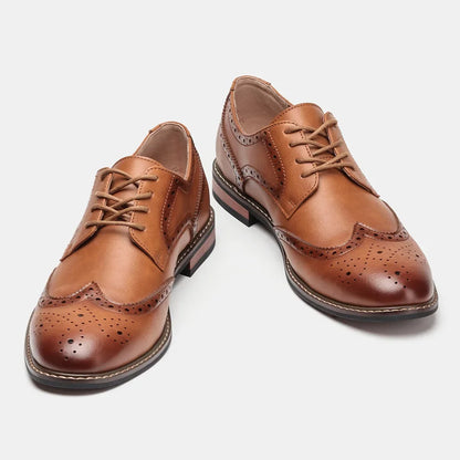 Zapatos Brogue Oxford para hombres 