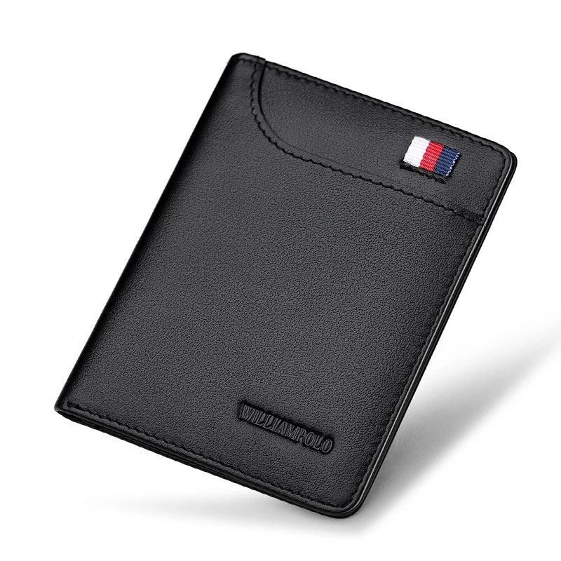 Ultra-Slim Leather Card Holder