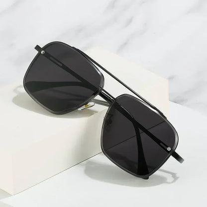 Aviator Style Oversized Sunglasses