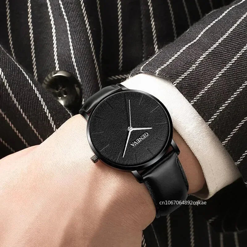 Ensemble de montres minimalistes de Genève