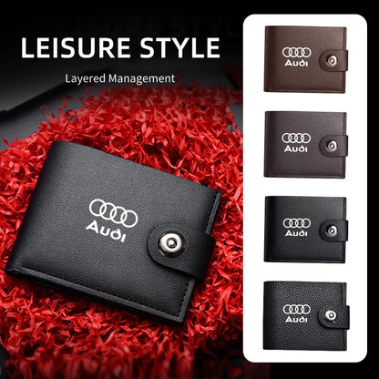 Audi Buckle Short Wallet 