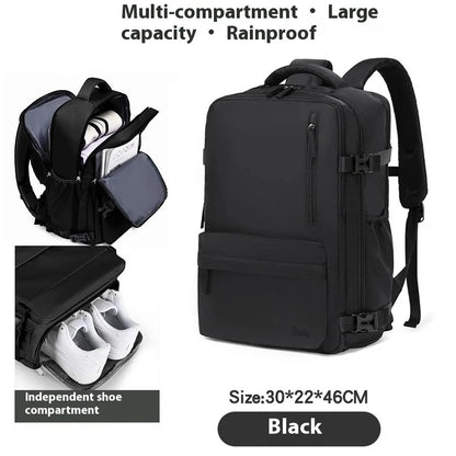 Multi-Compartment Travel Backpack