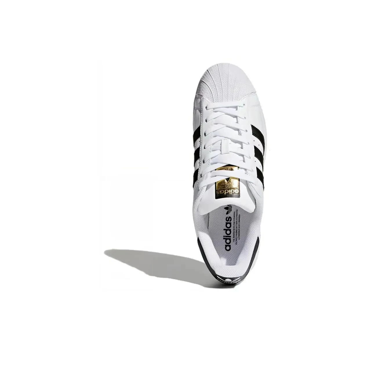 Adidas Superstar-Klassische Leder-Low-Top-Turnschuhe