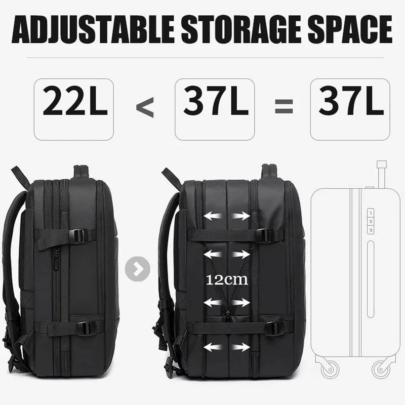 Expandable Travel Backpack