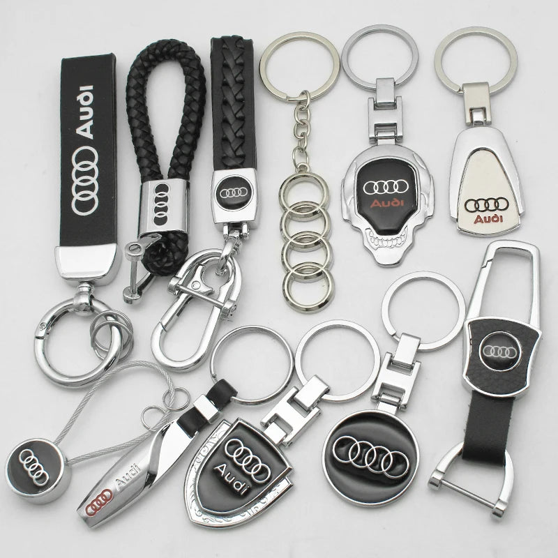 Audi 3D Metal Keychain Collection 