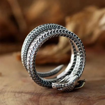 Anillo de estilo de dragón para hombres 