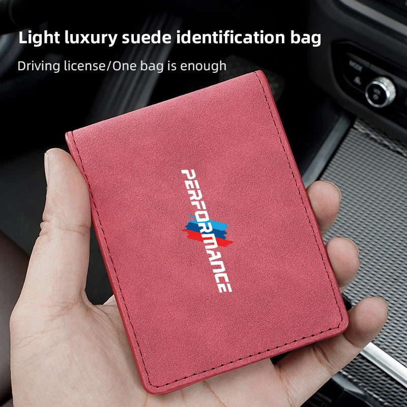 BMW Suede/CF Wallet 