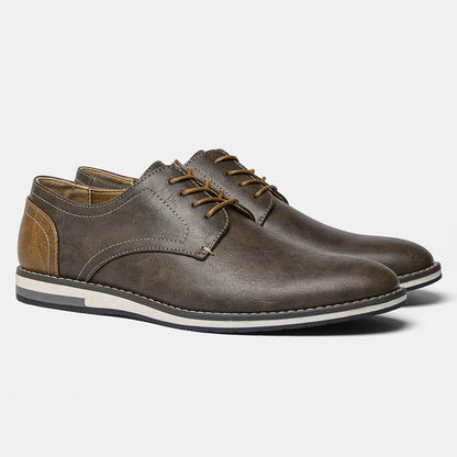 Herren lässig Leder Oxford Schuhe