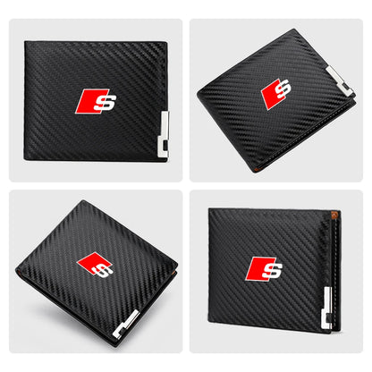 Audi Sline Carbon Fiber Wallet