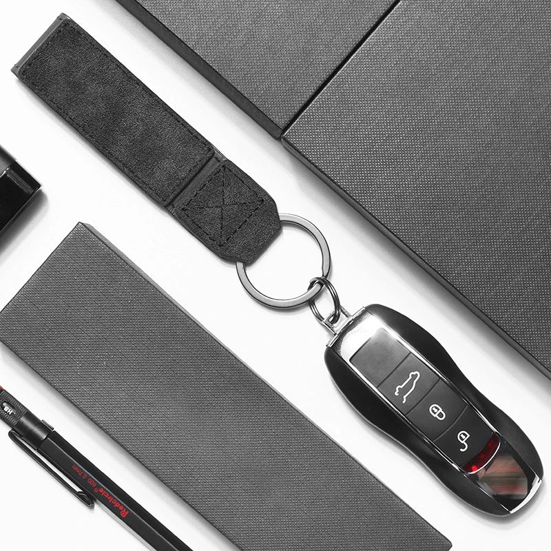 Audi High Quality Suede Keychain Collection