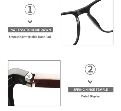 Modular Clip-On Sunglasses Set for Men