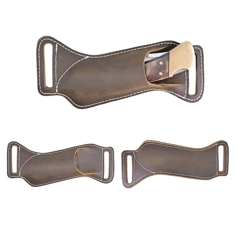 Genuine Leather Case Sheath for Outdoor Tools 